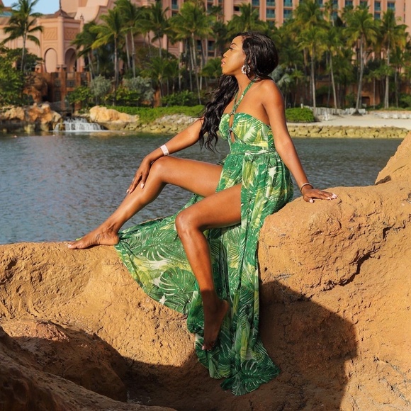 SWIM MAXI DRESS - Picture 10 of 10